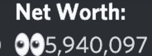 a black background with white text that says net worth 095,940,097