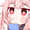 a pink haired anime girl is drinking a carton of milk through a straw .