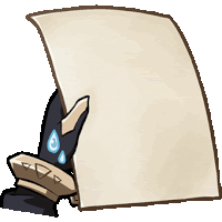 a person holding a piece of paper with a tear coming out of their eye