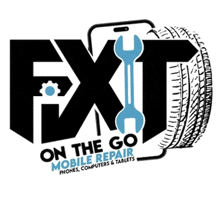 a logo for on the go mobile repair