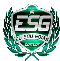 a logo for esg eu sou goias.com.br