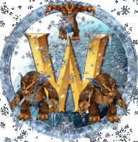 the world of warcraft logo is surrounded by snow and ice