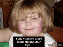 Make Up Hair Tips Meme