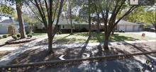 a google street view shows a house in a residential neighborhood