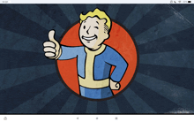 a cartoon of a man giving a thumbs up with the time of 14:22