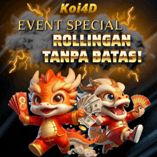 koi4d event special rollingan tanpa batas !