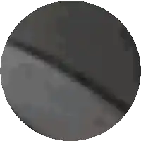 a pixelated image of a circle with a diagonal line in the middle