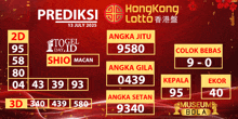 a poster for hong kong lotto on july 13th 2025
