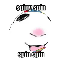 a cartoon drawing of a unicorn with a pink nose and a rainbow wing .