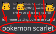 a screenshot of a pokemon scarlet with pikachu faces