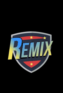 a logo that says remix on it