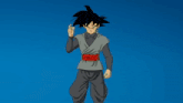 a cartoon character is holding a glowing object in his hands