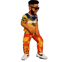 a man wearing sunglasses and a shirt that says ras vibes
