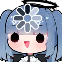 a cartoon drawing of a girl with a flower in her hair