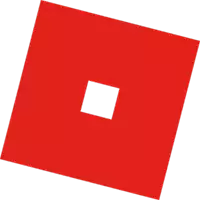 a red square with a small white square in the middle