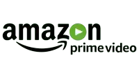 a logo for amazon prime video with a green arrow