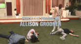 executive producer allison grodner is shown on the screen