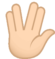 an icon of a hand with four fingers