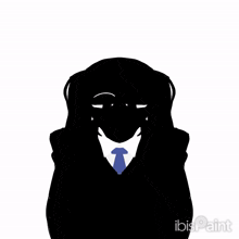 a silhouette of a man in a suit and tie with the name newbie written below him