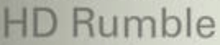 a blurred image of the word hd rumble