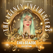 chelseazoe co-captain of the agency influencers