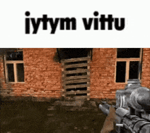 a screenshot of a video game with the words iytym vittu