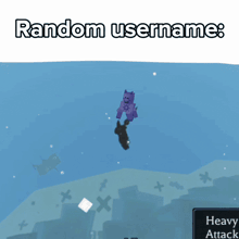 a screenshot of a video game with random usernames
