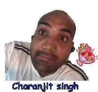 a picture of a man with the name charanjit singh on the bottom