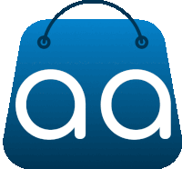 a blue icon with the letter aa on it