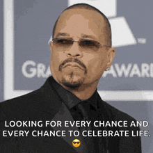 ice cube is looking for every chance and every chance to celebrate his life