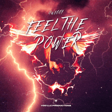 a cover for an album called feel the power by an egger