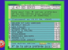 a screen that says le hit des series on top