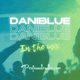 daniblue daniblue daniblue in the mix with a crowd of people