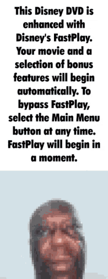 this disney dvd is enhanced with disney 's fastplay .