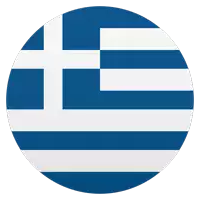 a blue and white flag with a cross in the center