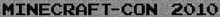 a black and white image of the word minecraft on it