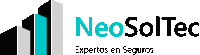 a logo for neosoltec experts en seguros is shown