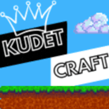 a logo for kudet craft with a crown on top of it