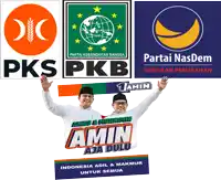 a group of political logos including partai nasdem