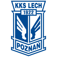 a blue and white emblem for kks lech 1922 poznań