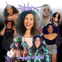 a collage of women with the name shagaritapsd