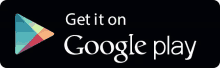 a button that says get it on google play on it