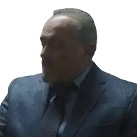 a man in a suit and tie is saying " i can explain "