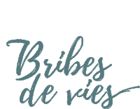 a logo that says tribes de vies in cursive on a white background