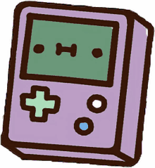 a cartoon drawing of a video game controller