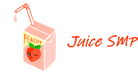 a box of peach juice with a straw and the words juice shop below it