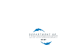 the logo for the department of law enforcement