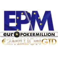 a logo for the european poker million