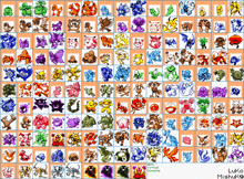 a grid of pokemon icons with a watermark that says lukio mishuko