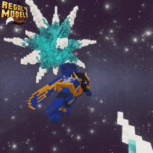 a screenshot of a video game with the words regale models